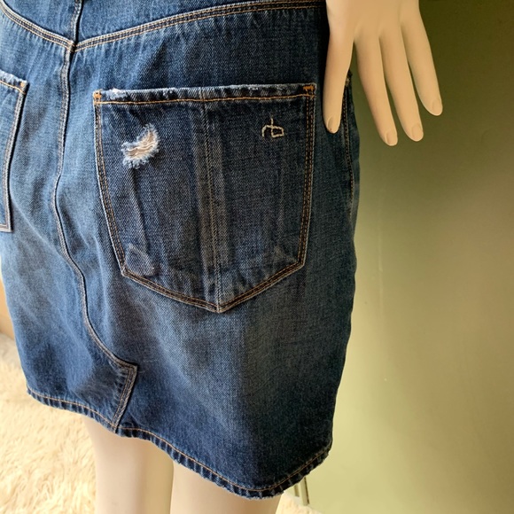 Rag and Bone Jean Skirt - Picture 3 of 5